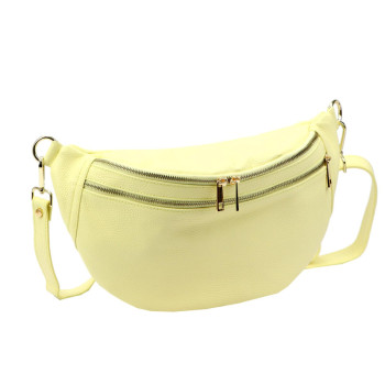 Kožená ledvinka Luka žlutá KZ2260918