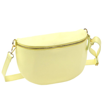 Kožená ledvinka Luka žlutá KZ2261059