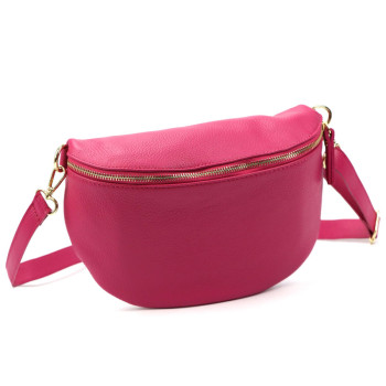 Kožená ledvinka Luka fuchsiová KZ2261061