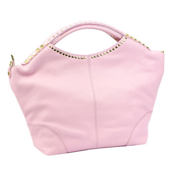 Kožená kabelka Camilla růžová KZ2261467