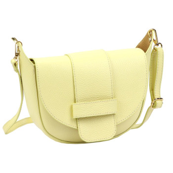 Kožená kabelka Luka žlutá KZ2261961
