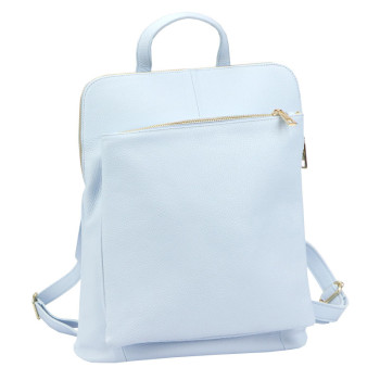 Dámský kožený batoh Luka modrý (KZ2261640) 10l