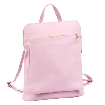 Dámský kožený batoh Luka růžový (KZ2261641) 10l