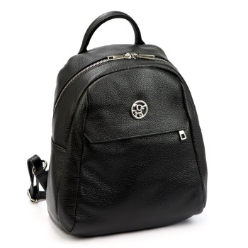 Dámský kožený batoh Gregorio černý (KZ2254956) 11l