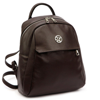 Dámský kožený batoh Gregorio hnědý (KZ2259298) 11l