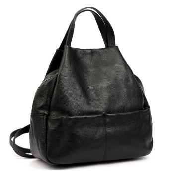 Dámský kožený batoh Luka černý KZ2257589 9l