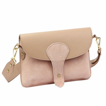 Kožená kabelka Luka růžová KZ2261678