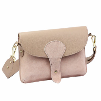 Kožená kabelka Luka růžová KZ2261677