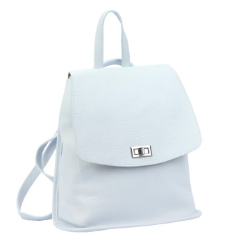 Dámský kožený batoh Luka modrý (KZ2260978) 8l